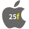 Aplicativo 25f para iOS